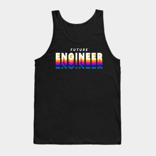 future engineer in gradient color Tank Top